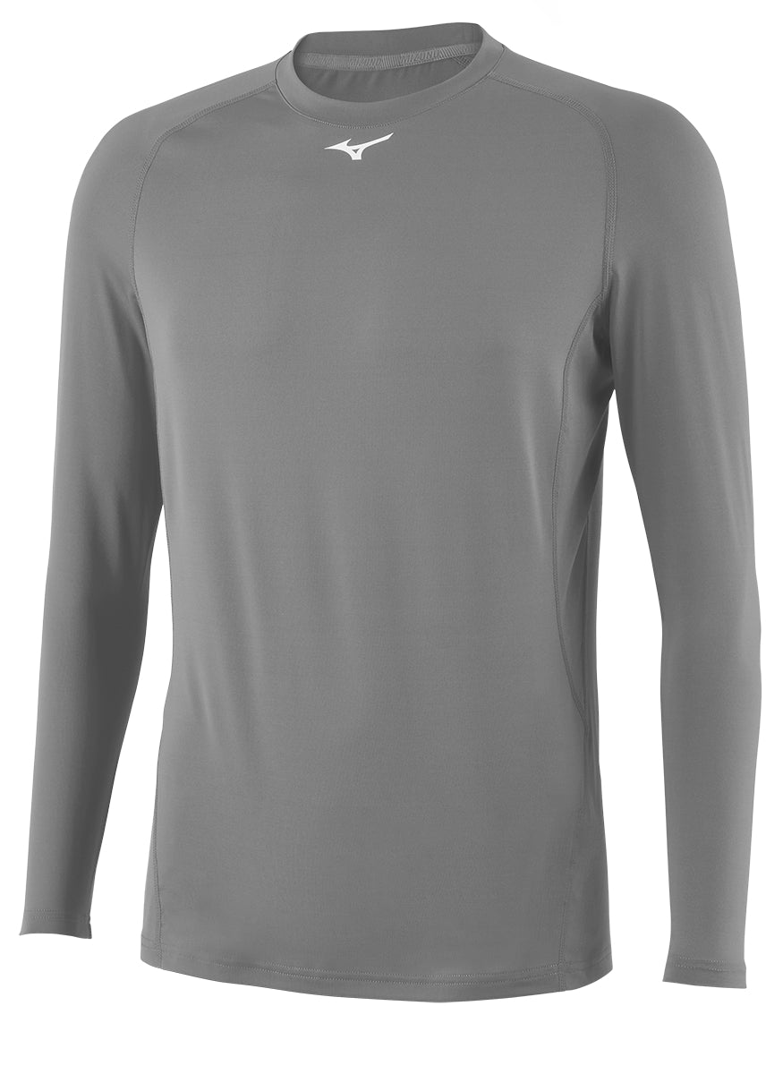 LONG SLEEVE COMPRESSION TOP GREY MEN 351090_9191_01