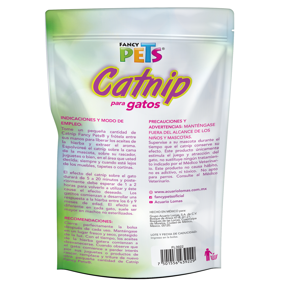 CATNIP P/GATOS 28 G

FL3922