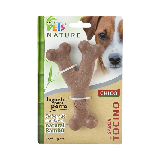 JUGUETE HUESO CH TRIPLE DE BAMBU SABOR TOCINO NATURE

FL9306