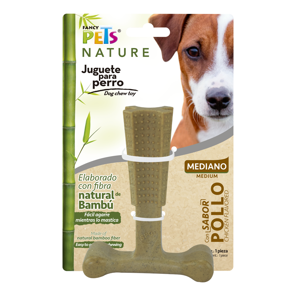 JUGUETE HUESO BAMBU PLUS MED SABOR POLLO

FL9322