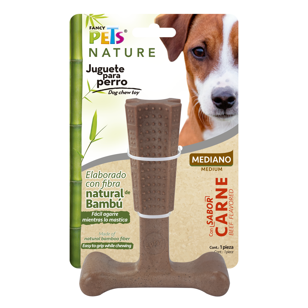 JUGUETE HUESO BAMBU PLUS MED SABOR CARNE

FL9324